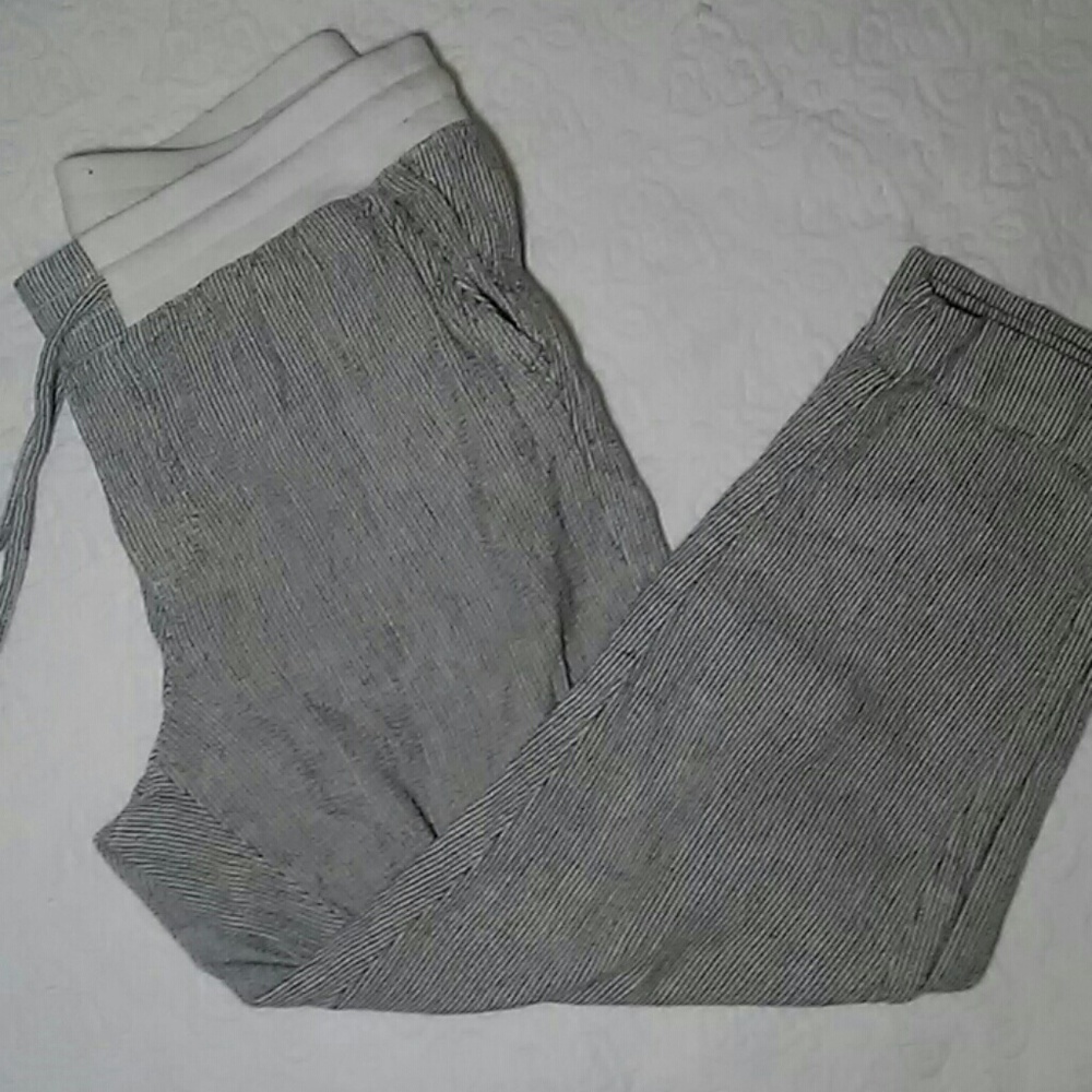 Tie front pants